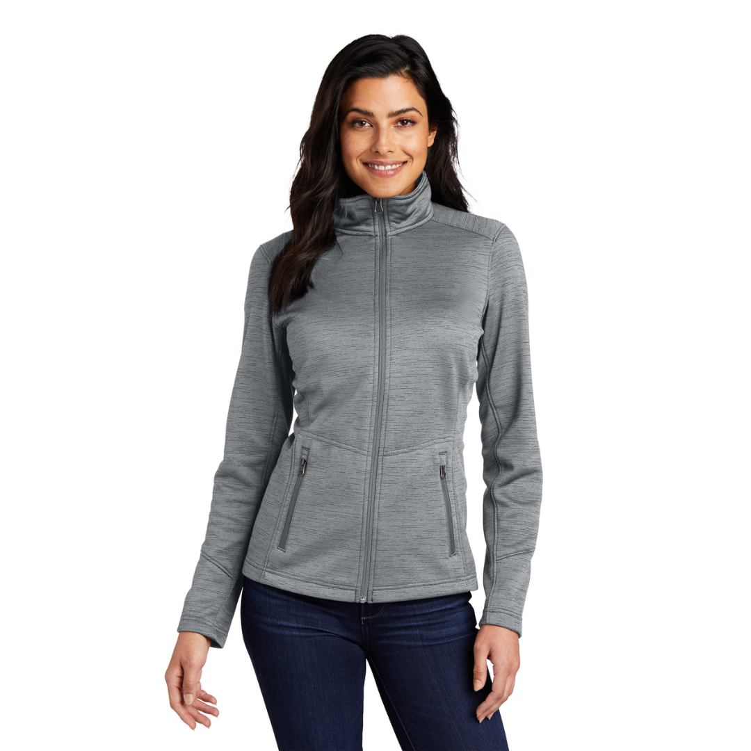 Port Authority® Ladies Digi Stripe Fleece Jacket – NHA Gear